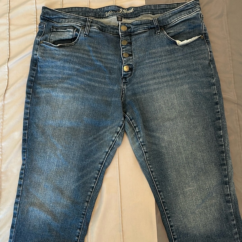 Women’s Plus Universal Thread Ankle Jeans, 20W